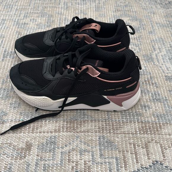 Puma RS-X Trophy Women’s Sneakers Black Rose Gold size 9.5 - Picture 7 of 11